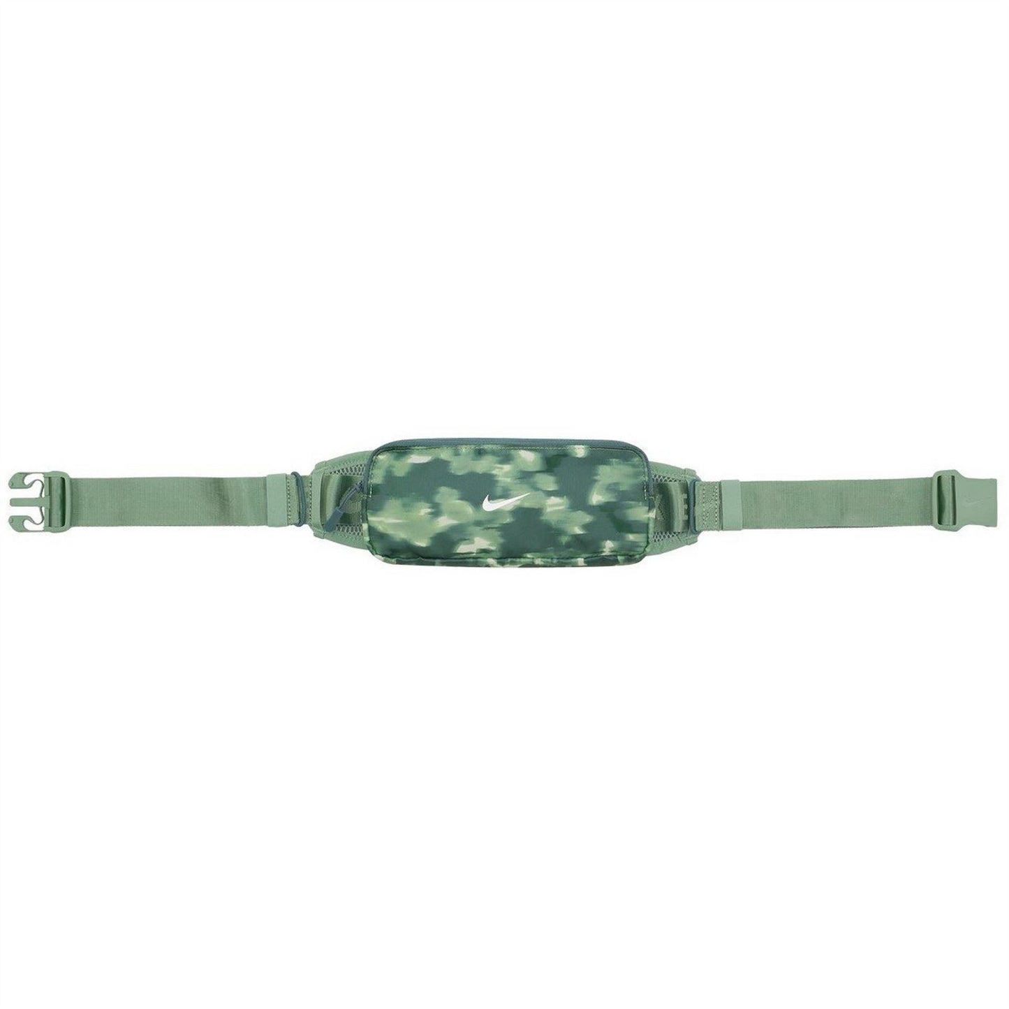Green - Back - Nike Tempo Camo Running Waist Bag