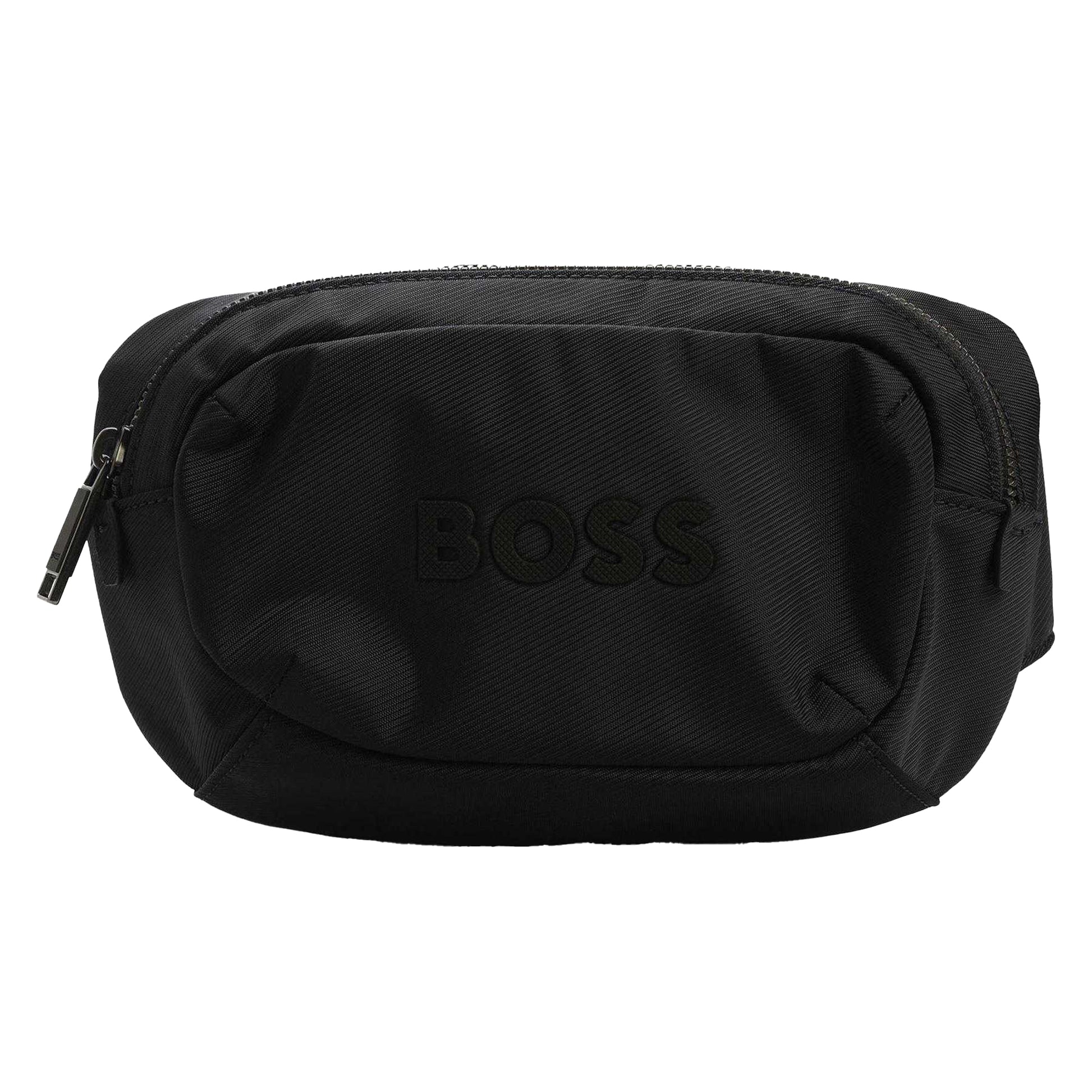 Dark Blue - Front - Boss Catch 3.0 Embossed Waist Bag