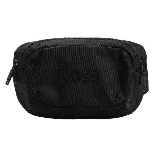 Dark Blue - Front - Boss Catch 3.0 Embossed Waist Bag
