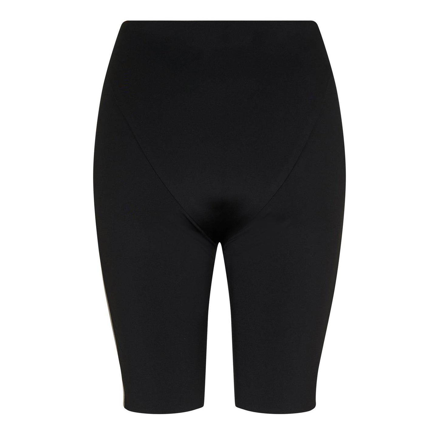 Black - Back - Adidas Womens-Ladies Fear of God Athletics Tight Basketball Shorts