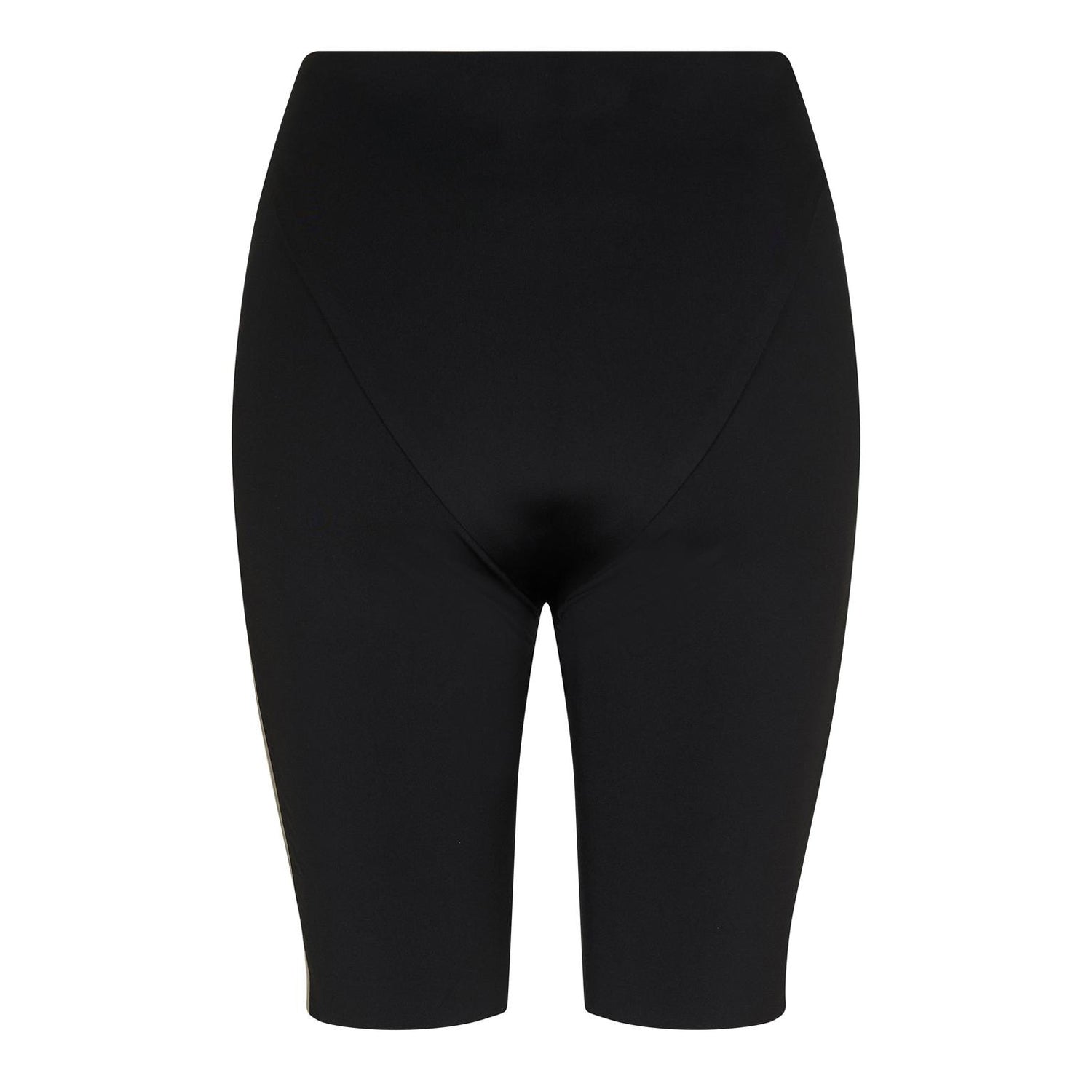 Black - Back - Adidas Womens-Ladies Fear of God Athletics Tight Basketball Shorts