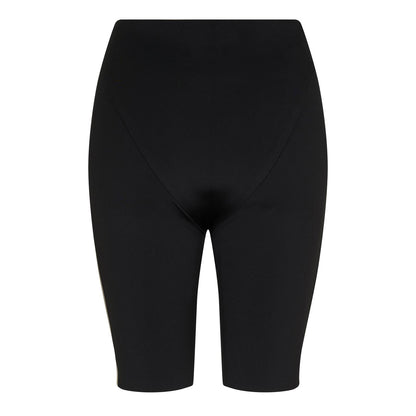 Black - Back - Adidas Womens-Ladies Fear of God Athletics Tight Basketball Shorts