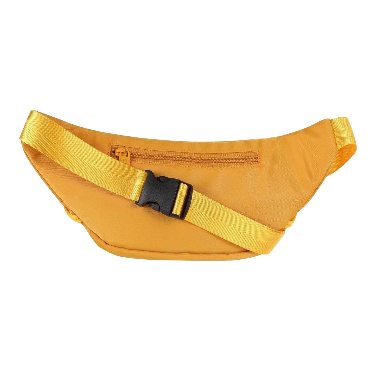 Mustard - Back - Spiral Arlo Crescent Shaped Waist Bag