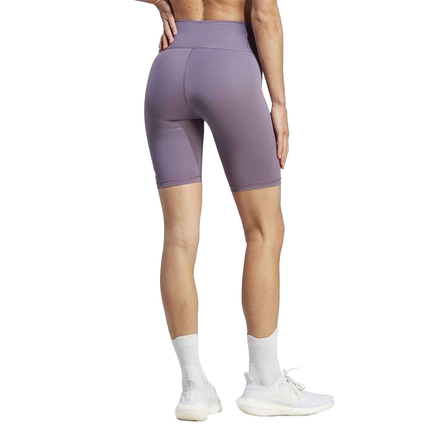 Shadow-Violet - Back - Adidas Womens-Ladies Optime Cycling Shorts