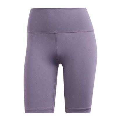Shadow-Violet - Front - Adidas Womens-Ladies Optime Cycling Shorts