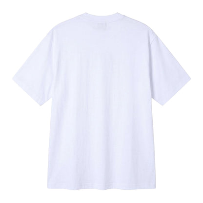 White - Back - Ellesse Mens Logo Crew Neck T-Shirt