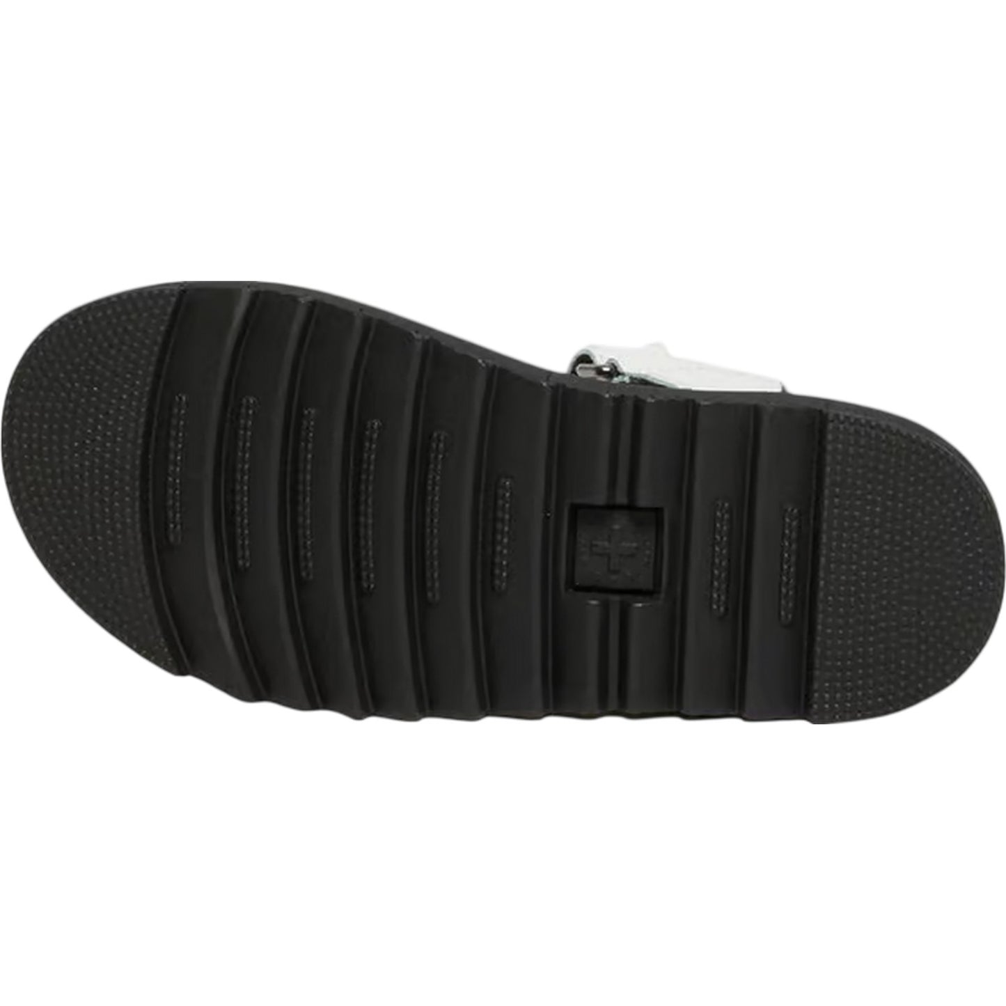 White - Lifestyle - Dr Martens Childrens-Kids Klaire Leather Platform Sandals