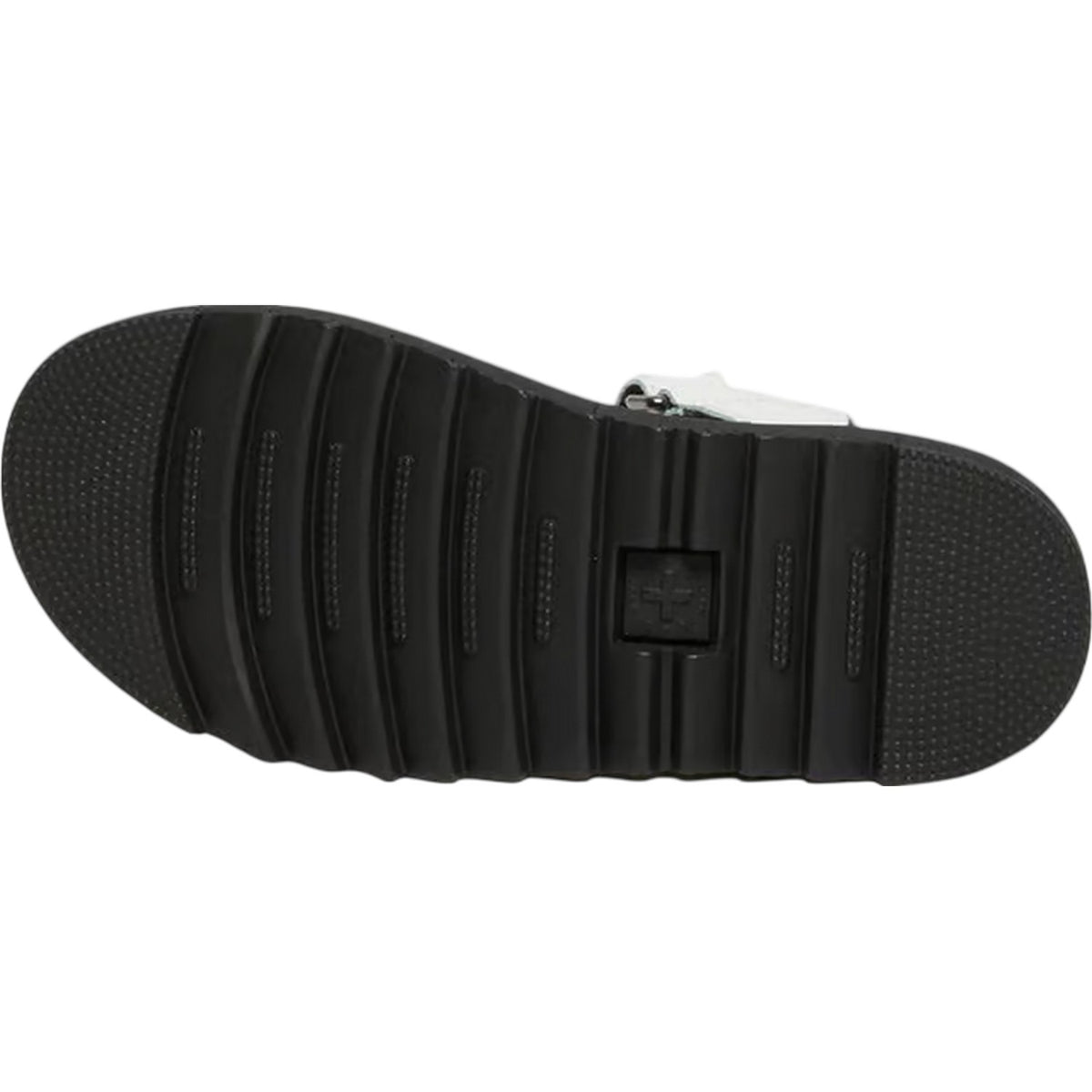 White - Lifestyle - Dr Martens Childrens-Kids Klaire Leather Platform Sandals