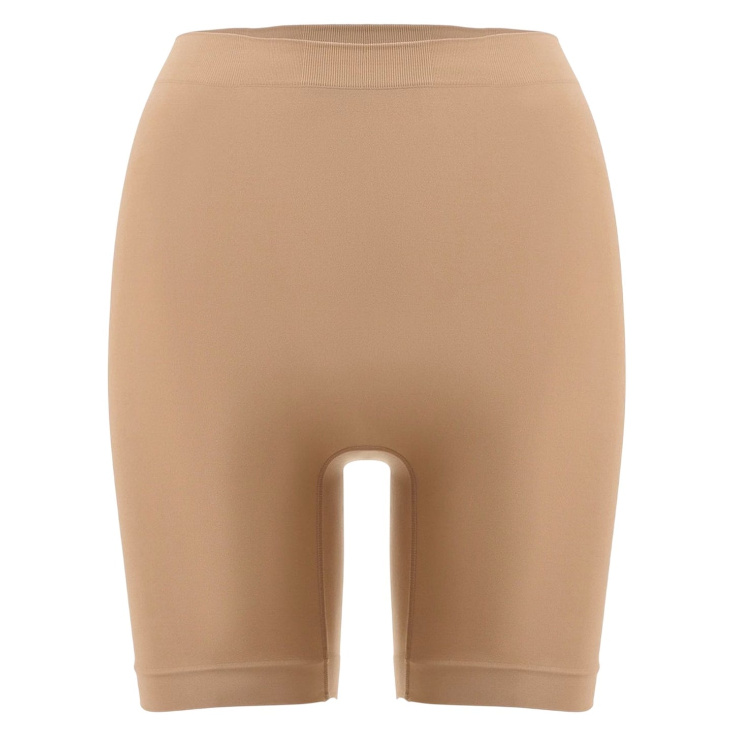 Macchiato - Front - Wolford Womens-Ladies Seamless Slim Cycling Shorts