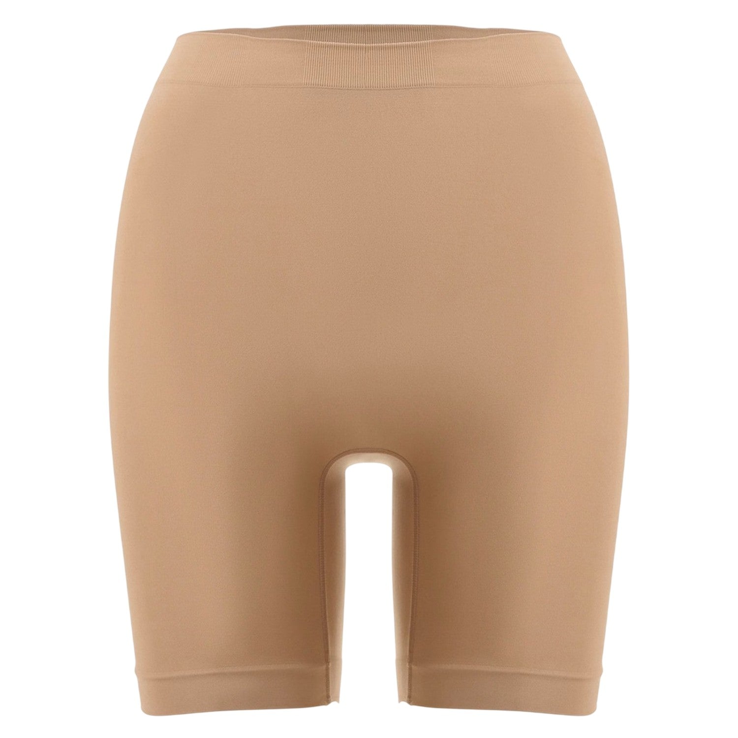 Macchiato - Front - Wolford Womens-Ladies Seamless Slim Cycling Shorts