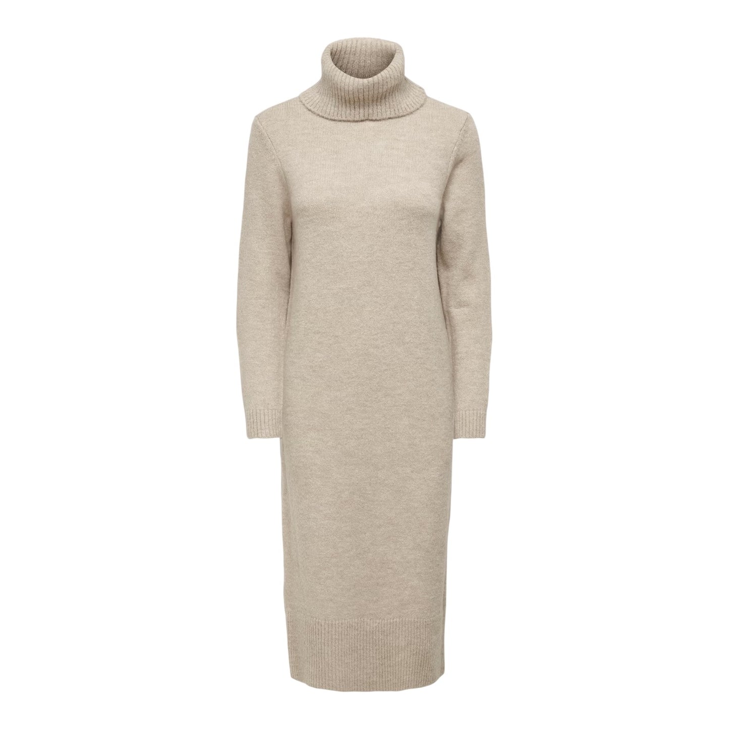 Pumice Stone - Front - Only Womens-Ladies Cowl Neck Sweater Dress