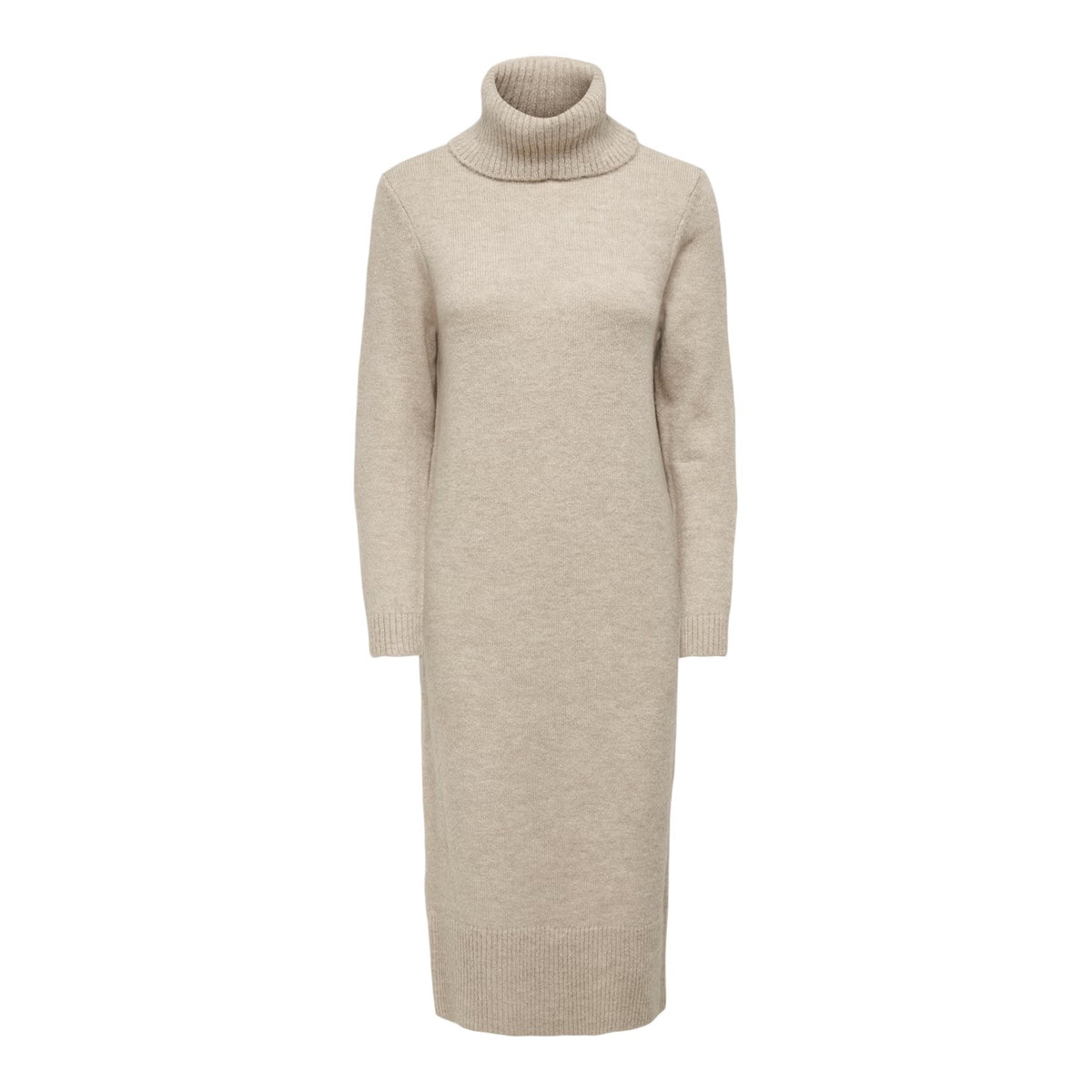 Pumice Stone - Front - Only Womens-Ladies Cowl Neck Sweater Dress