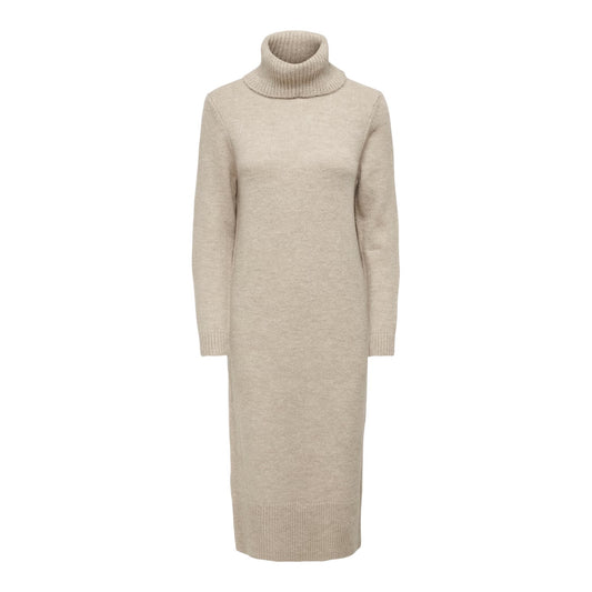 Pumice Stone - Front - Only Womens-Ladies Cowl Neck Sweater Dress