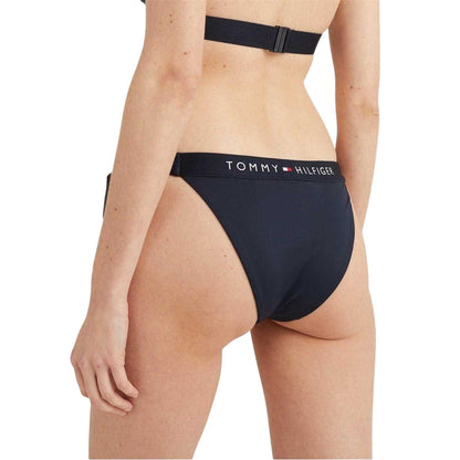 Desert Sky - Back - Tommy Hilfiger Womens-Ladies Original Side Tie Bikini Bottoms