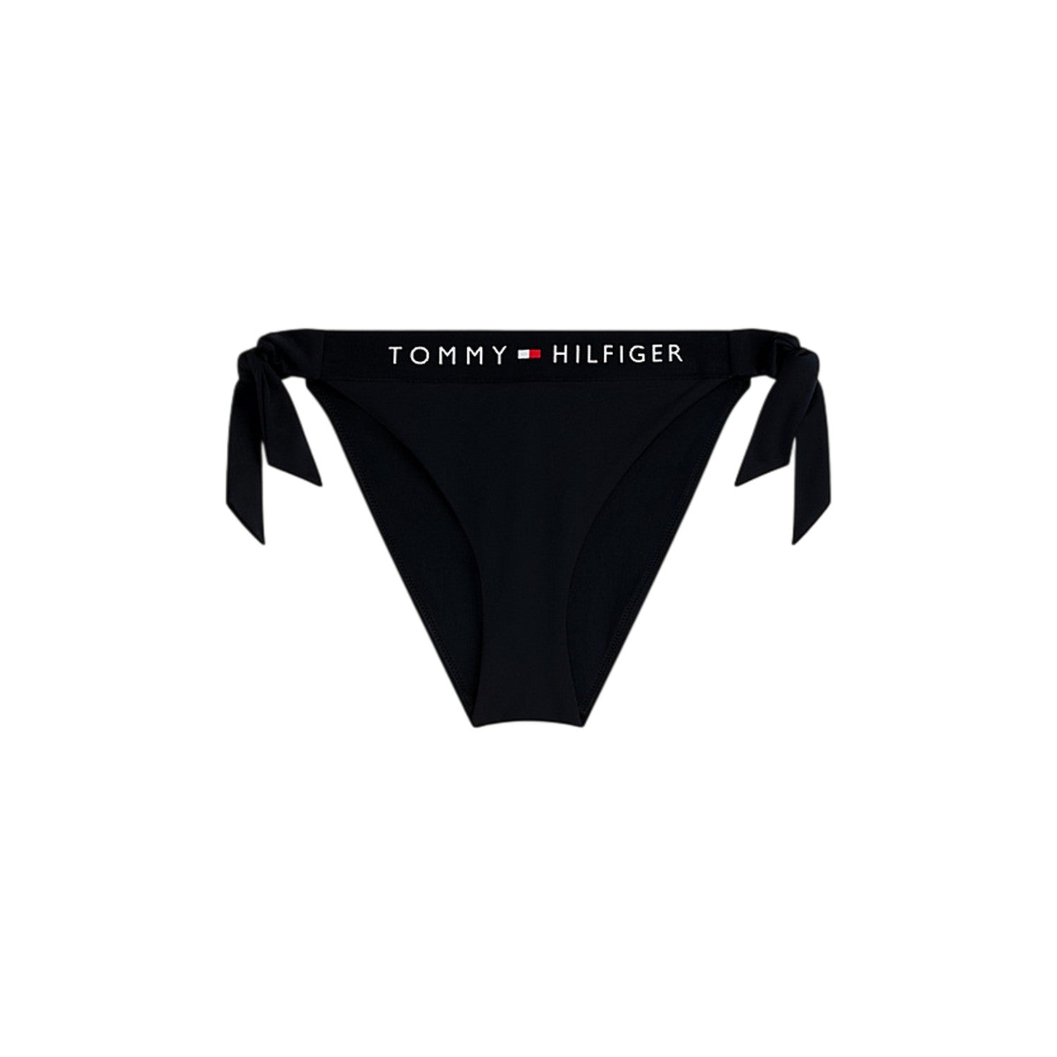 Desert Sky - Front - Tommy Hilfiger Womens-Ladies Original Side Tie Bikini Bottoms