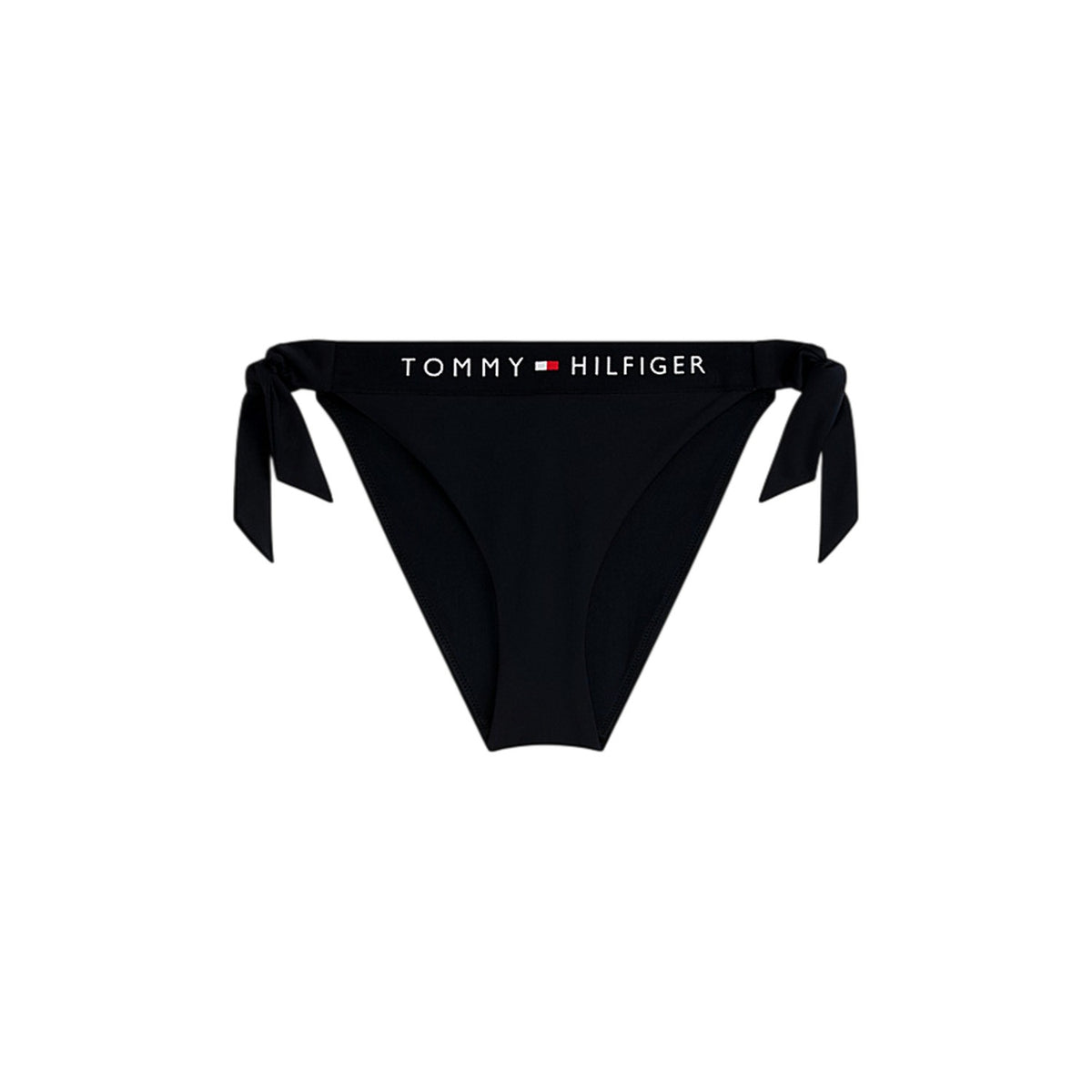 Desert Sky - Front - Tommy Hilfiger Womens-Ladies Original Side Tie Bikini Bottoms