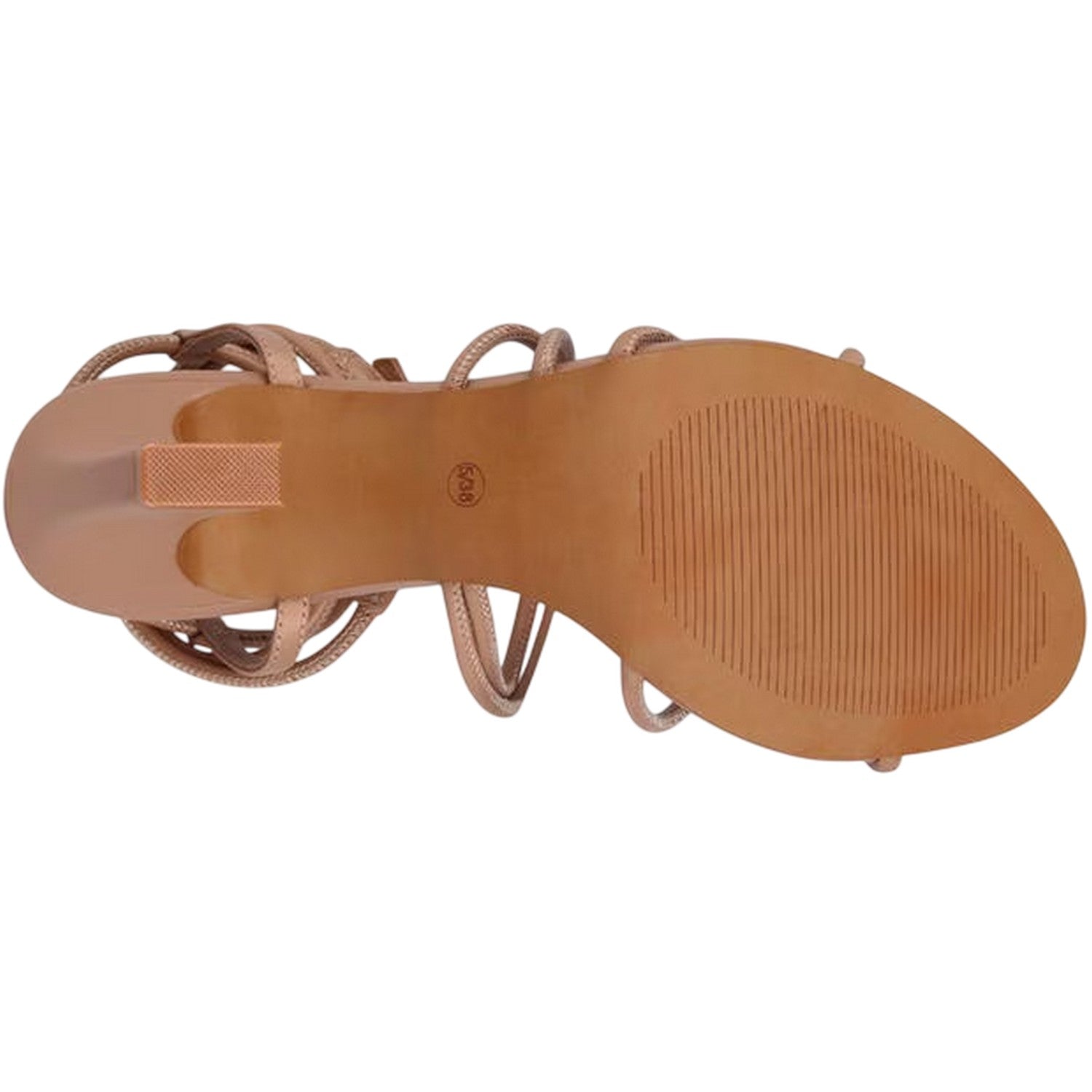 Nude - Lifestyle - Biba Womens-Ladies Selita Leather Block Heel Sandals