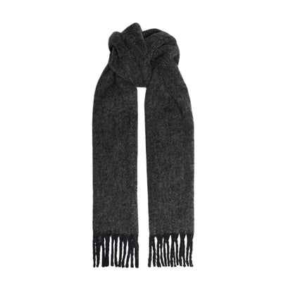 Black - Front - Sweaty Betty Chunky Knit Winter Scarf