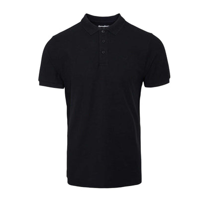 Multicoloured - Back - Threadbare Mens Regular Short-Sleeved Polo Shirt (Pack of 3)