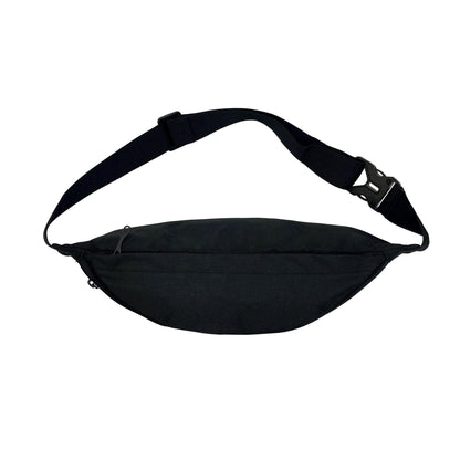 Black - Back - Slazenger Logo Sport Bum Bag