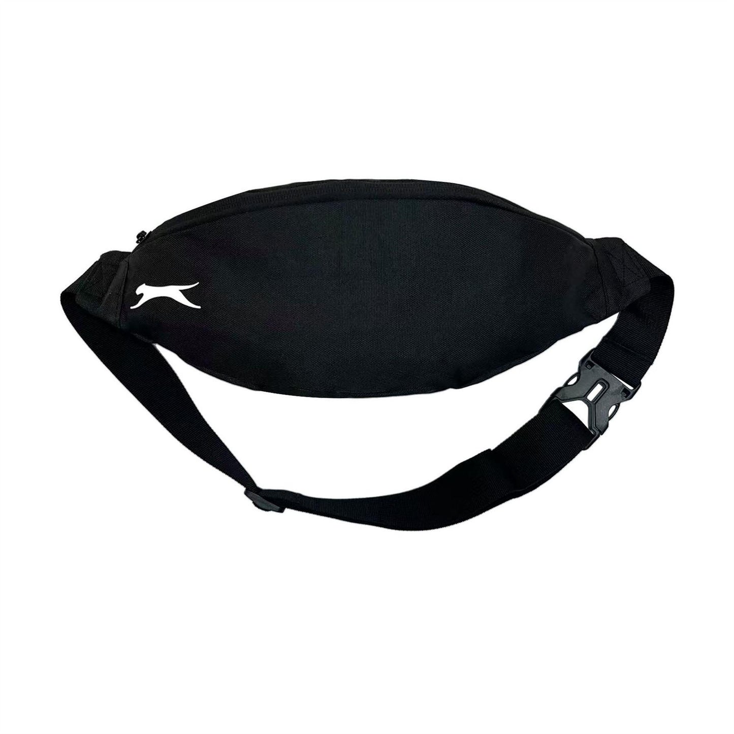 Black - Side - Slazenger Logo Sport Bum Bag