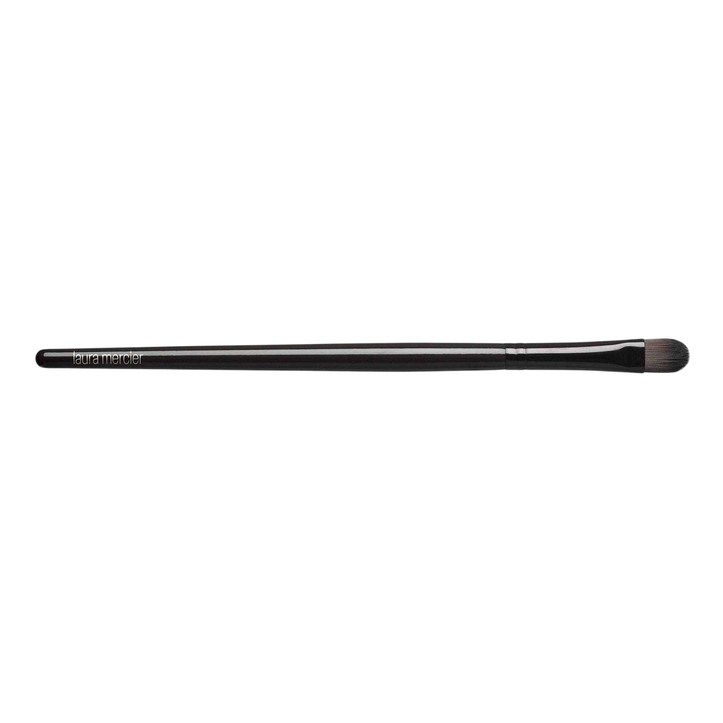 Black - Back - Laura Mercier Logo Eye Shadow Brush