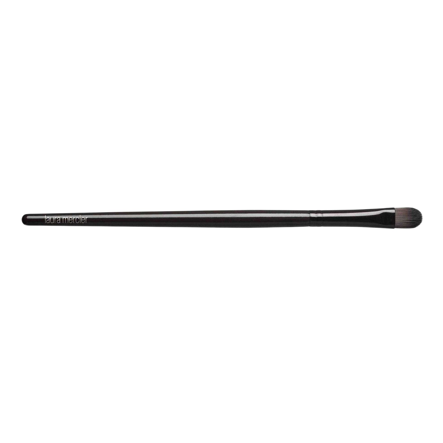Black - Back - Laura Mercier Logo Eye Shadow Brush