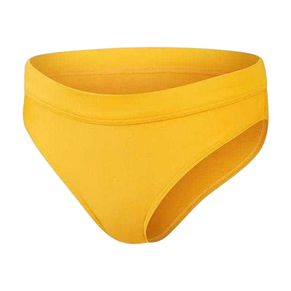 Yellow - Side - Speedo Womens-Ladies Triangle Two-Piece Swimsuit