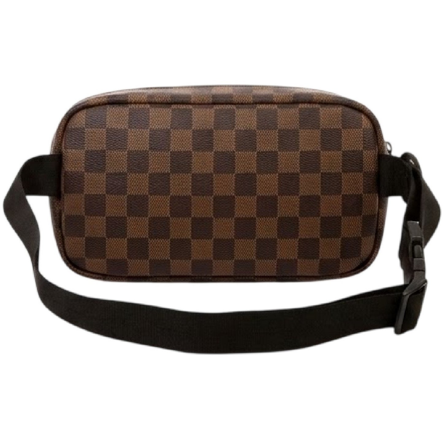 Golden - Back - Spiral Checkerboard Bum Bag