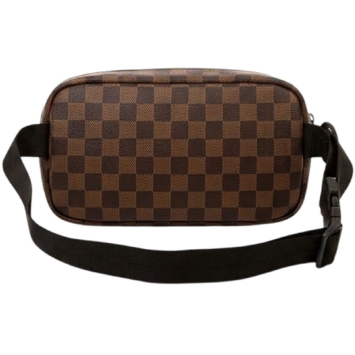 Golden - Back - Spiral Checkerboard Bum Bag