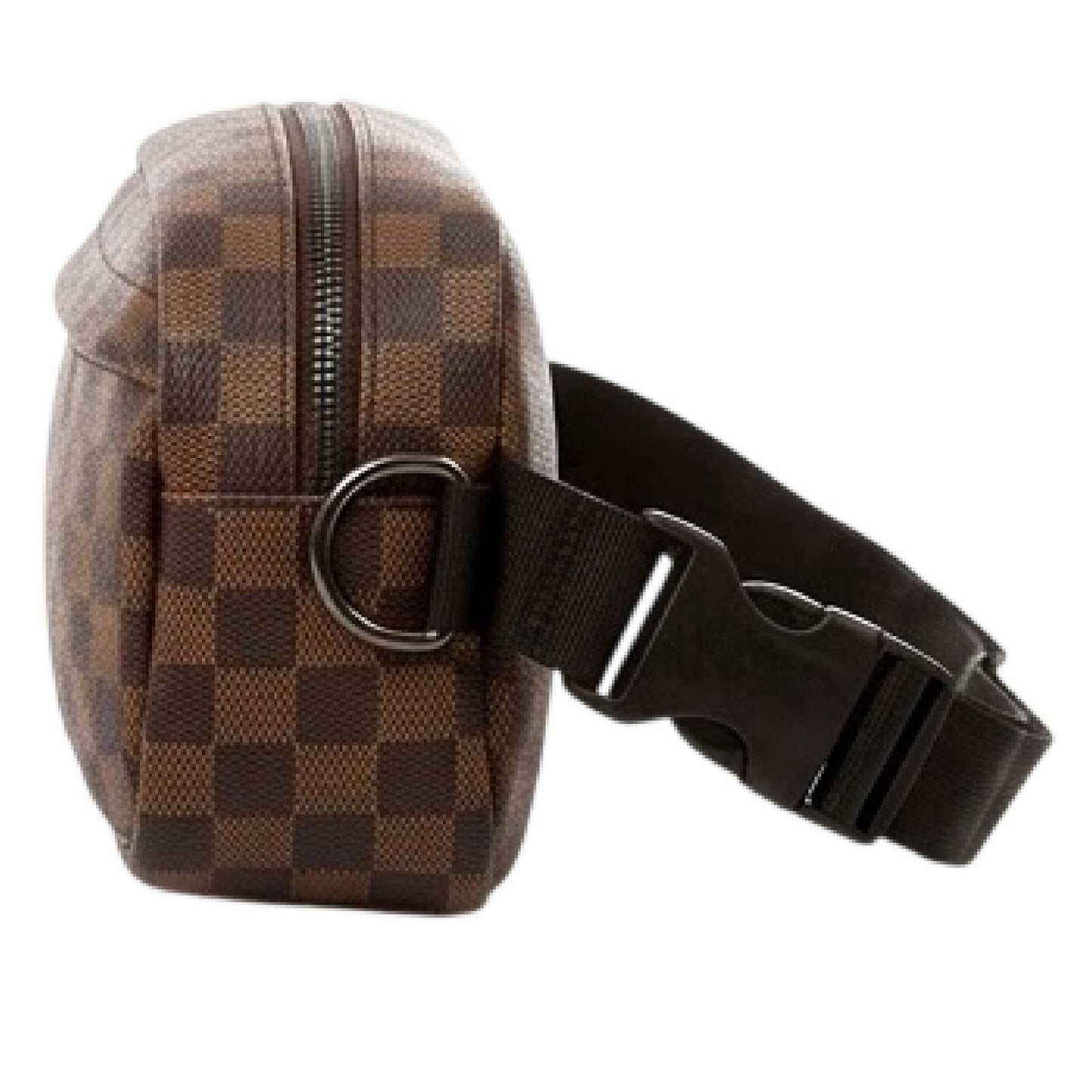 Golden - Side - Spiral Checkerboard Bum Bag