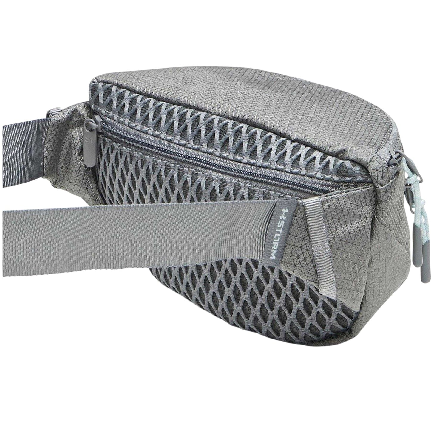 Green-Blue-White - Back - Under Armour Logo Running Waist Bag