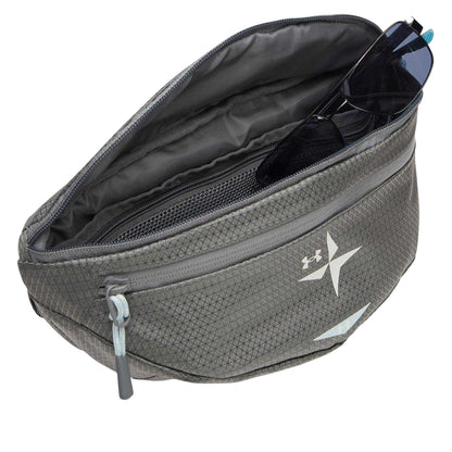 Green-Blue-White - Side - Under Armour Logo Running Waist Bag