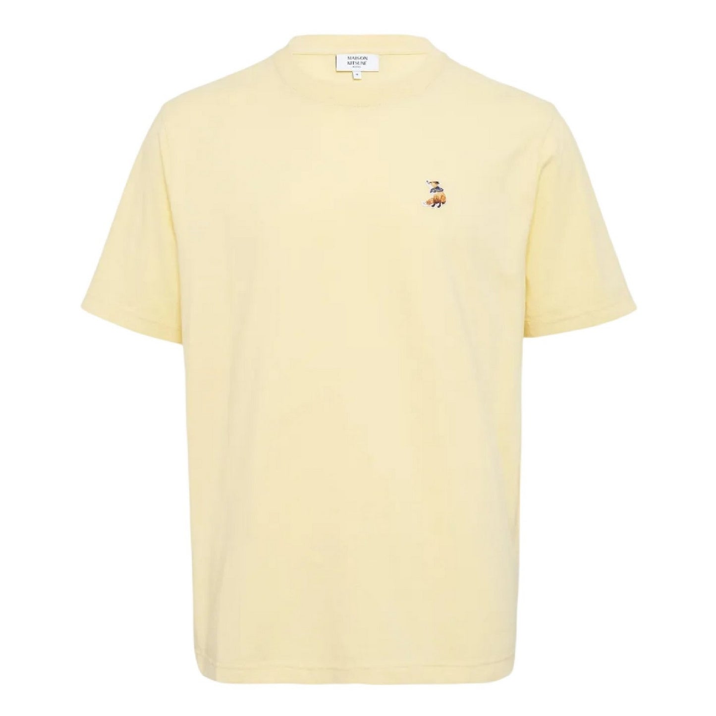 Straw - Front - Maison Kitsuné Mens Dream Fox T-Shirt