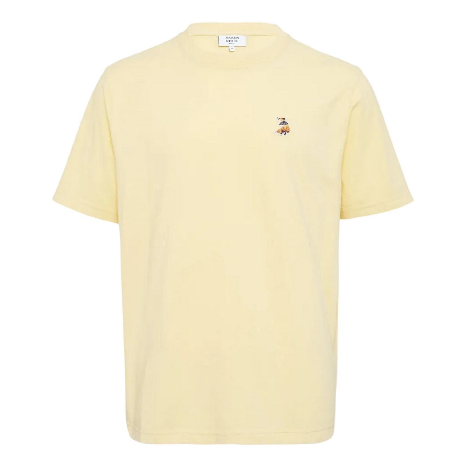 Straw - Front - Maison Kitsuné Mens Dream Fox T-Shirt