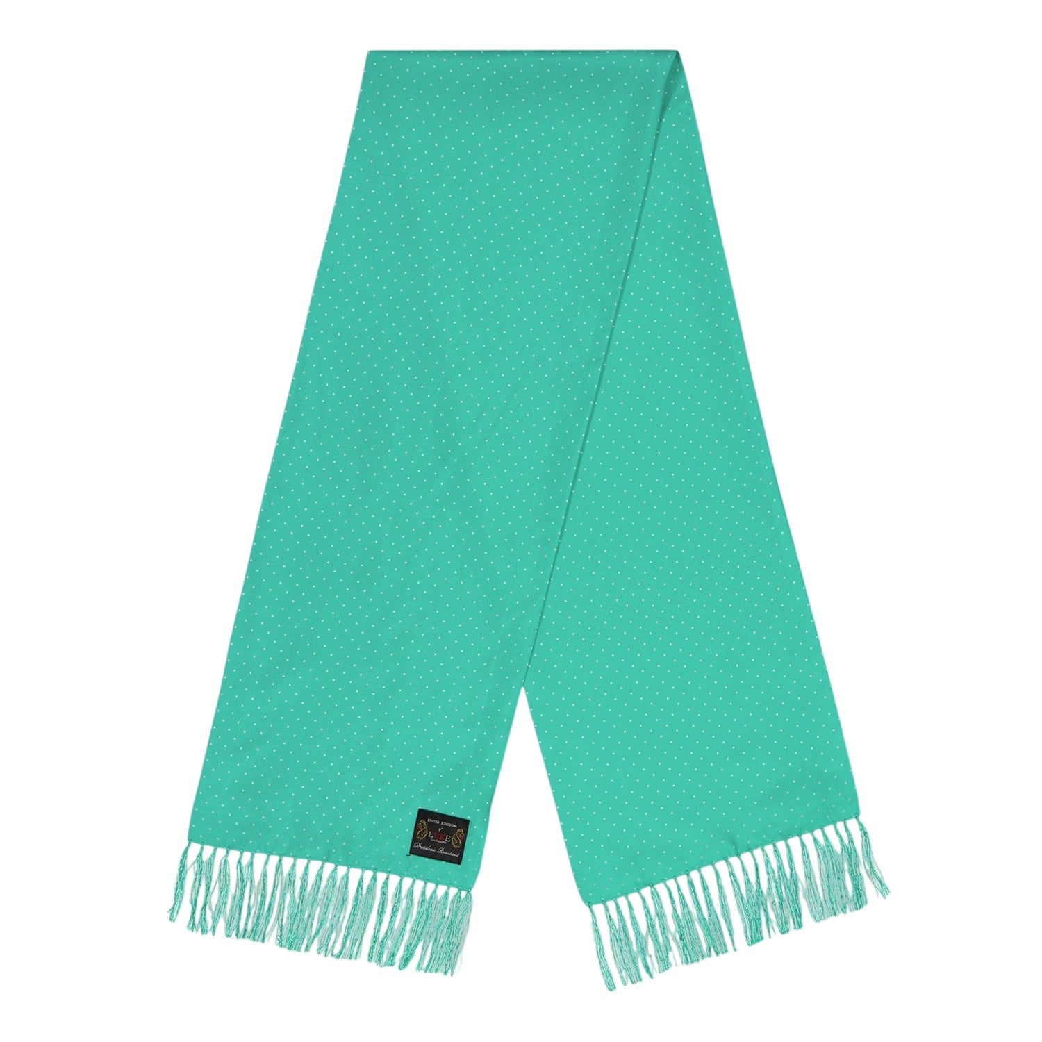 Mint Green - Front - Luke Unisex Adult Dotted Midweight Scarf