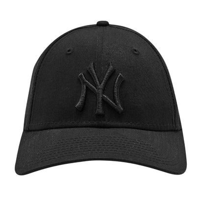 Triple Black - Front - New Era Embroidered Logo Adjustable Baseball Cap