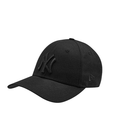 Triple Black - Side - New Era Embroidered Logo Adjustable Baseball Cap