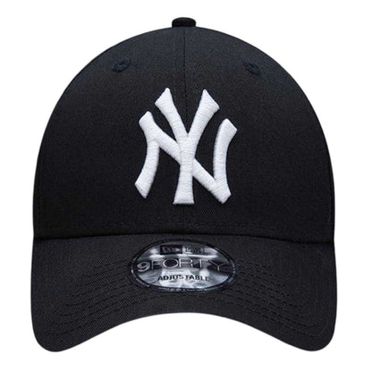 Black - Side - New Era Embroidered Logo Adjustable Baseball Cap
