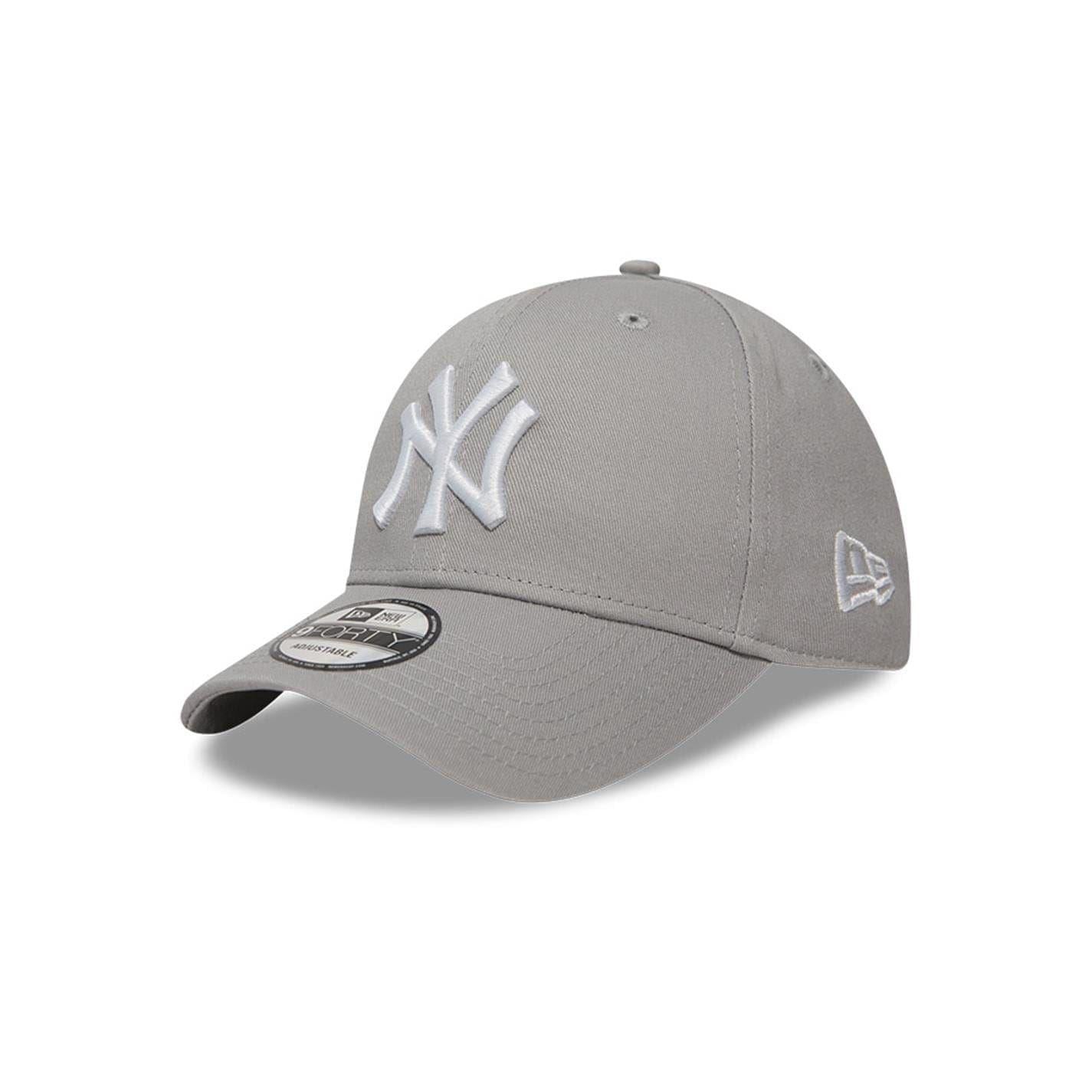 Grey - Front - New Era Embroidered Logo Adjustable Baseball Cap