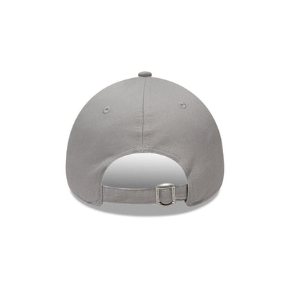 Grey - Side - New Era Embroidered Logo Adjustable Baseball Cap