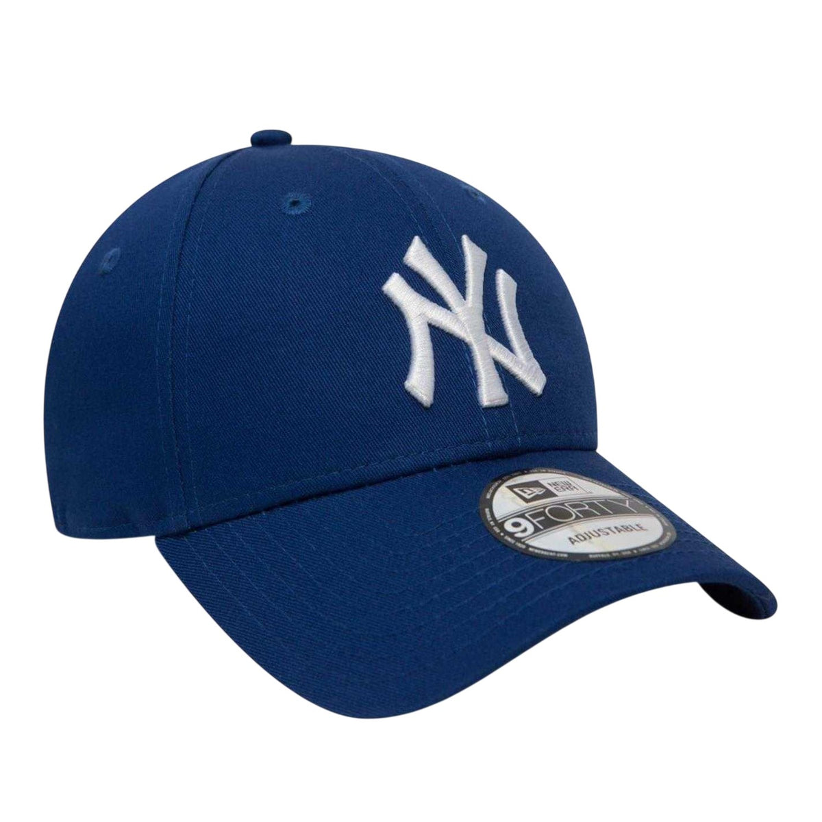 Blue - Front - New Era Embroidered Logo Adjustable Baseball Cap