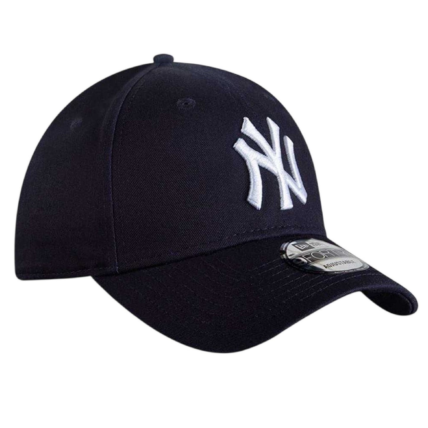Navy - Front - New Era Embroidered Logo Adjustable Baseball Cap