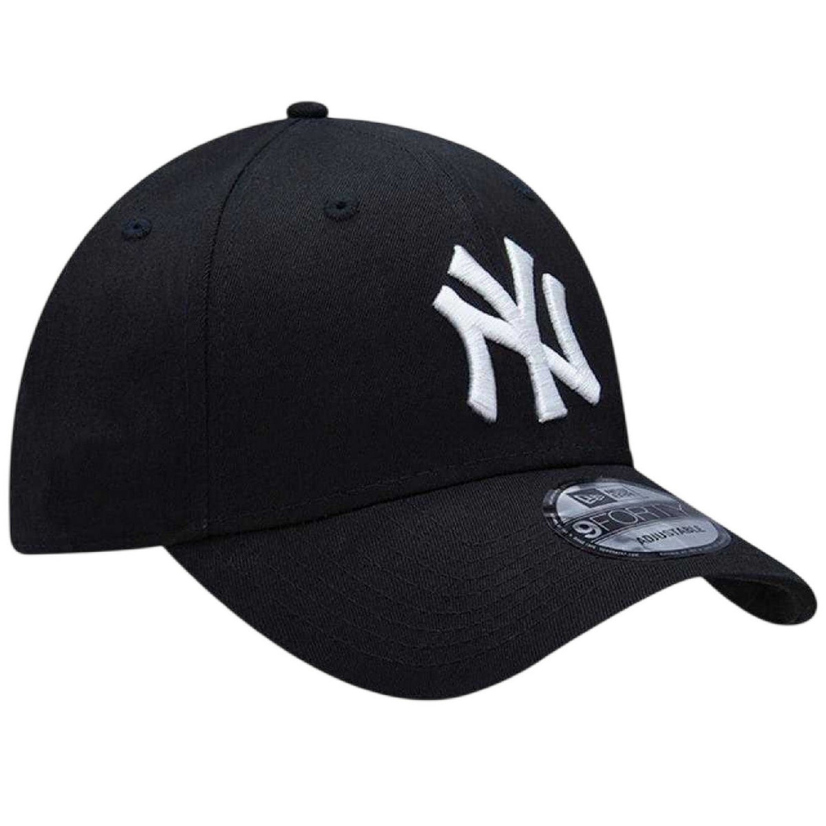 Black - Front - New Era Embroidered Logo Adjustable Baseball Cap
