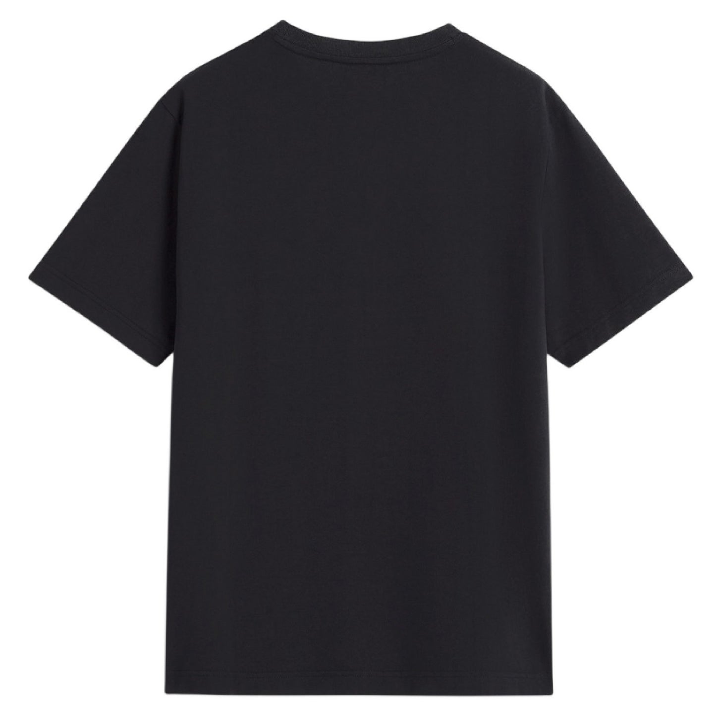 Anthracite - Back - Maison Kitsuné Mens Double Fox T-Shirt