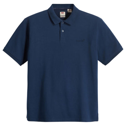 Navy Blazer - Front - Ben Sherman Mens Cotton Relaxed Fit Polo Shirt