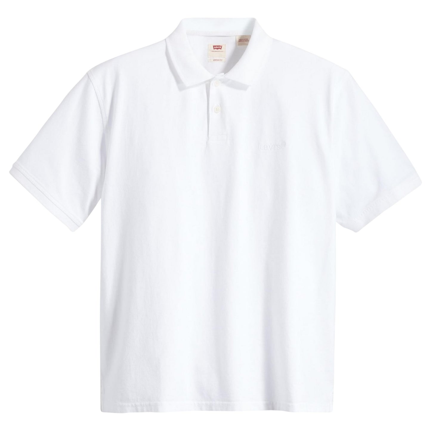Bright White - Front - Ben Sherman Mens Cotton Relaxed Fit Polo Shirt