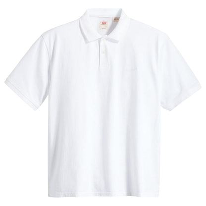 Bright White - Front - Ben Sherman Mens Cotton Relaxed Fit Polo Shirt