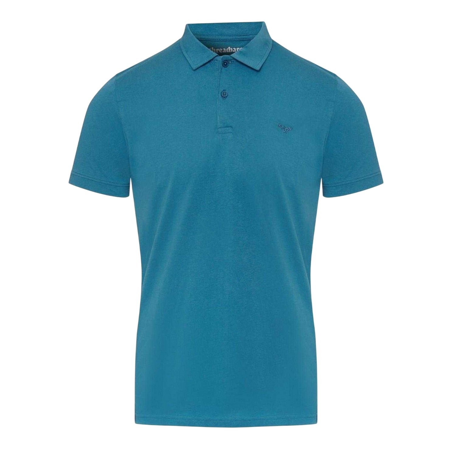 Multicoloured - Back - Threadbare Mens Regular Short-Sleeved Polo Shirt (Pack of 3)