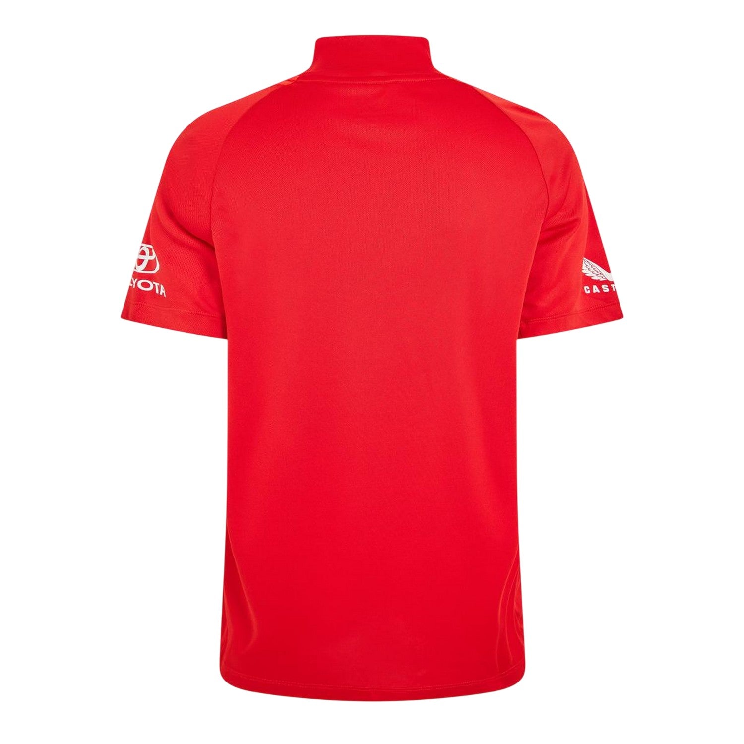 Red - Back - Castore Mens Ecb T20 England Cricket Replica Cricket Shirt